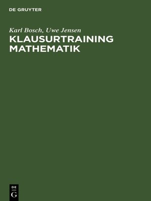cover image of Klausurtraining Mathematik